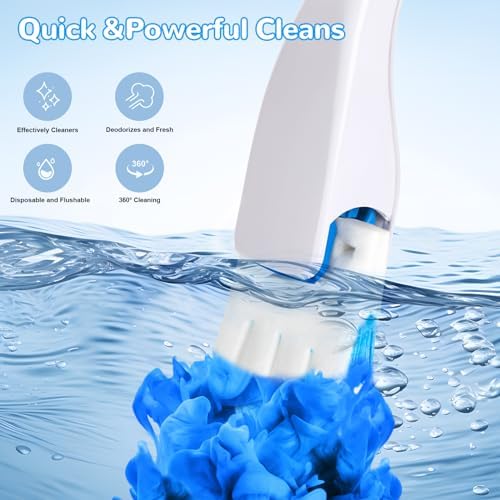 Effacera 72-Count Flushable Toilet Refill Eco-Friendly for Home Bathroom