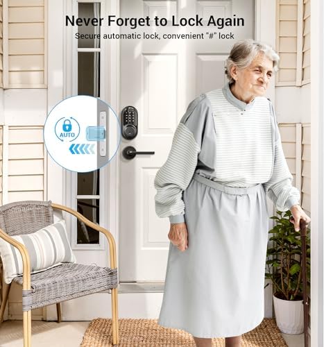 Veise Smart Lock Keyless Entry Door Lock with 5-in-1 Access