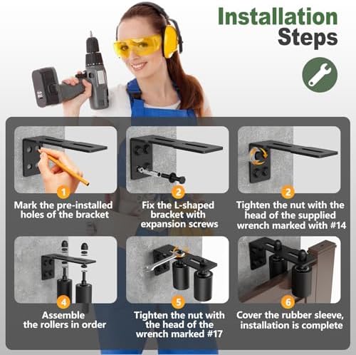 premium sliding gate roller guide with steel bracket