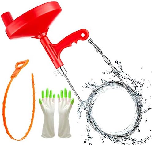 Forlivese Drain Clog Remover Kit for Efficient Plumbing Solutions