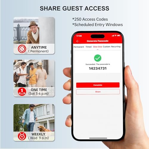 Hornbill Keypad Wi-Fi Door Lock with Alexa Google Home