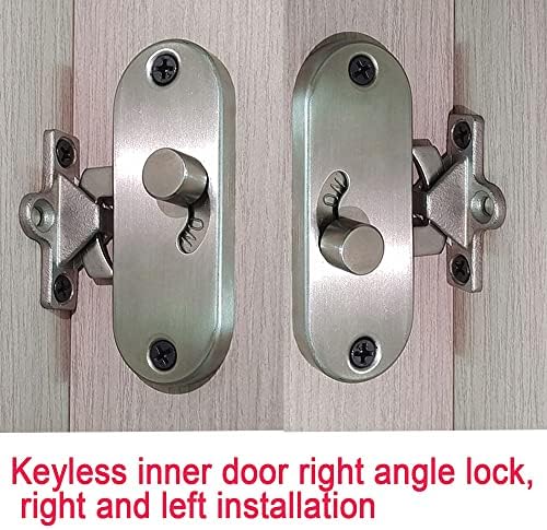 KAFENDA 90-Degree Sliding Barn Door Latch