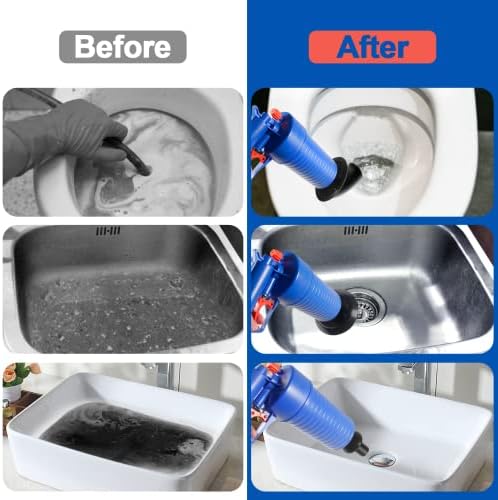 High-Efficiency Sink Plunger for Quick and Easy Drain Clog Removal