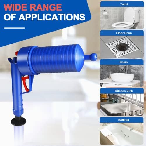High-Efficiency Sink Plunger for Quick and Easy Drain Clog Removal