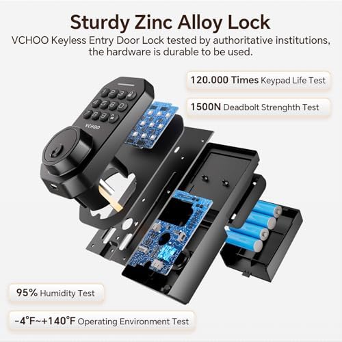 VCHOO Keyless Entry Door Deadbolt Set
