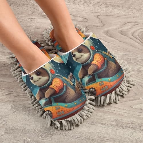 Premium Microfiber Slippers for Mopping and Riding