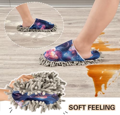 Microfiber Cleaning Slippers Dark Smogbound