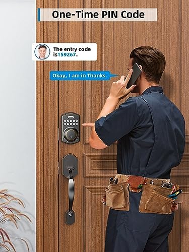 Unlock Your Front Door with the Revolo Secure Keypad Lock
