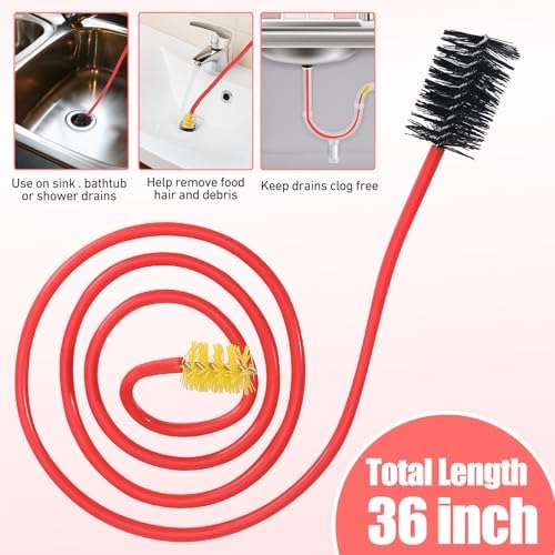 Multi-Piece Floating Drain brush Set