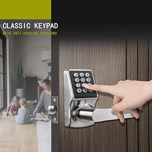 High-Quality Digital Door Lock Set with 2 Keys