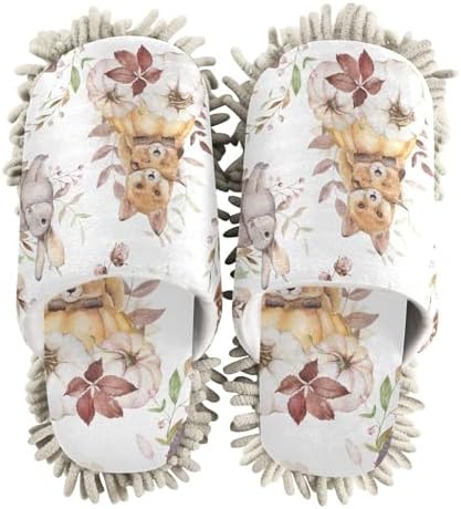 Essential Microfiber Mop Slippers for woodland Animal Lovers