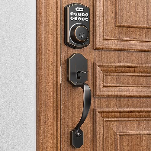 Unlock Your Front Door with the Revolo Secure Keypad Lock